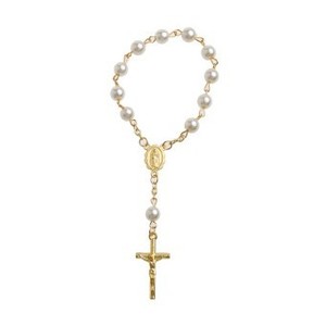 Croix en or de 6 mm, cadeaux de prière pour baptême, baptême de bébé, fête de naissance, souvenirs pour les invités - Product Image 6