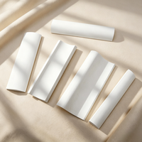 Moulures en plâtre GRG, forme en C minimaliste, sans besoin de plafond encastré, arche de coin intérieure et extérieure, rayon extérieur personnalisé