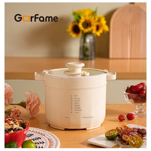 Nouvelle mini mijoteuse électrique mijoteuse 6 préréglages batterie <span class=keywords><strong>de</strong></span> cuisine électrique intelligente - Product Image 2