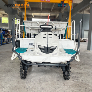 Hot Sale High Quality 6 <b>Rows</b> Paddy Planting China Rice Transplanter Engine Gearbox Core Components High Farm Seeding <b>Machine</b> 1 R - Product Image 2