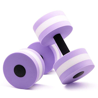 Vente en gros usine ZJFIT Q-203 Haltères aquatiques en mousse EVA pour exercices aquatiques 290g par paire, couleur et logo personnalisables, produit phare pour la natation