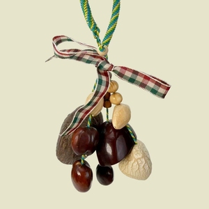 Wholesale Hand‑crafted Dried Fruit Shell <b>Wind</b> <b>Chime</b> Bohemian Car Hanging Decor Natural Handicraft Accessories - Product Image 2