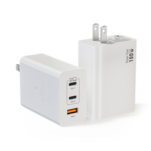 Cargador rápido multipuerto GaN de alta potencia de 100W, estándar estadounidense, compatible con Apple iPhone 16, teléfonos Samsung y portátiles Samsung. - Product Image 4