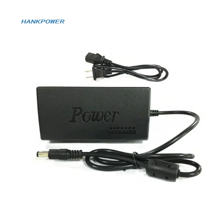 12-24v Tegangan Disesuaikan 96W 7 Switch Power Adapter untuk Motor Universal AC DC Power Charger