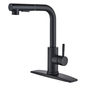 Robinet de cuisine en acier inoxydable avec douchette extractible, mitigeur monocommande eau chaude et froide - Product Image 4