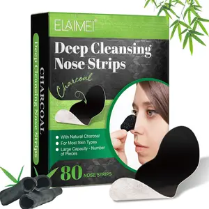 ELAIMEI Mask Oil Peeling Nose Stick Purifying Acne Removal Pore Deep Cleansing Blackhead Remover Nose Patch