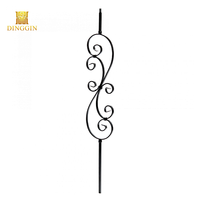 Système d'escalier intérieur en vente chaude, poignée confortable pour la rampe d'escalier, balustre, balustrades et rampes, grand volute