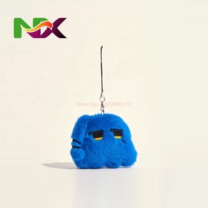 Porte-clés pendentif rose de 7 cm, motif dessin animé, avec personnages Goto Hitori et <span class=keywords><strong>Yamada</strong></span> Ryo, de l'anime Bocchi The Rock, articles de collection kawaii, cadeau - Product Image 5