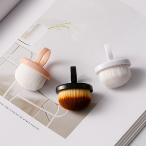 Brosse à poussière pour ongles en forme de bague, poils doux, mini brosse de nettoyage, design pratique pour la manucure au gel acrylique - Product Image 6