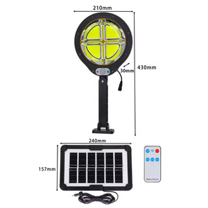 Lámpara Solar LED para Calle con Control Remoto, 100W, IP67, Impermeable y Resistente al Polvo, Estándar Europeo, Bajo Consumo, para Jardín - Product Image 4