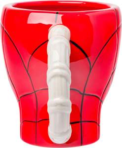 <span class=keywords><strong>Taza</strong></span> <span class=keywords><strong>de</strong></span> Cerámica Esculpida en 3D con Cabeza <span class=keywords><strong>de</strong></span> Spiderman y Telaraña - Product Image 4