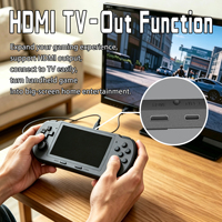 Nouvelle console de jeu portable rétro SF3000HD, écran IPS 4,5 pouces 854x480, OS Linux, batterie 3000 mAh, multifonctionnelle, double