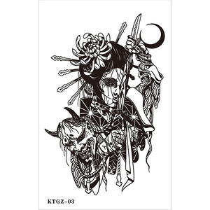 Offre Spéciale 15 jours autocollants de <span class=keywords><strong>tatouage</strong></span> temporaire imperméables longue durée semi-permanent <span class=keywords><strong>faux</strong></span> bras dos tatouages - Product Image 4