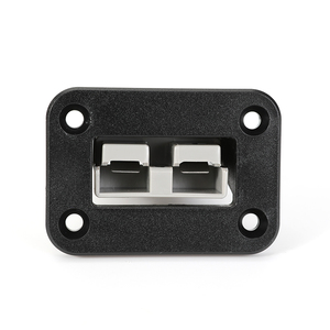 Flush Mount Panel Anderson Plug SB50 Connector Kit Mounting Bracket Panel Cover Accessories for Caravan Camper Boat Truck