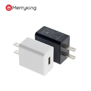 Chúng tôi EU Anh AU JP quốc tế cắm 5V 500mA 1A 2A USB cổng tường sạc với ul FCC CE GS ukca SAA PSE