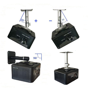 ขายึดโปรเจคเตอร์ C3 Ultra แบบอลูมิเนียม: ใช้ได้กับเพดานและผนัง ปรับมุมเอียงได้ - Product Image 1
