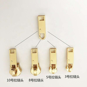 Großhandel Custom <span class=keywords><strong>Puller</strong></span> Hochwertige Mode Abnehmbare Metall Reiß verschluss Pull Verwendet für #5 #8 #10 Reiß verschluss Andere Kleidungs stücke Zubehör - Product Image 2