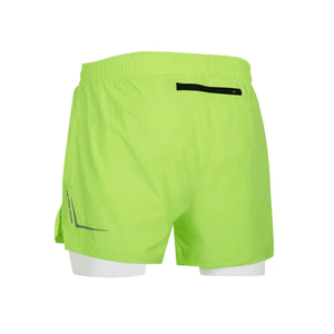 Shorts de sport pour homme haute performance, anti-odeurs, pour l'été, avec poches zippées - Product Image 4