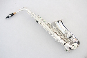 Prix de gros Focus Music Brand <span class=keywords><strong>Instrument</strong></span> à vent Saxophone Alto Mib plaqué argent avec étui de transport et sangle <span class=keywords><strong>Saxo</strong></span> Alto OEM - Product Image 5
