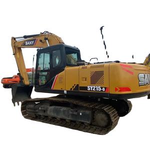 Chine pelle sany SY215-9 chenille hydraulique avec moteur Kubota équipement industriel d'occasion à usage agricole en vente - Product Image 1