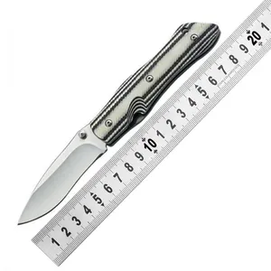 Alta qualità 9051MUC-GTH 8 cr13 MoV G10 manico Sharp EDC knorr alfedo Pocket pieghevole con Clip coltello svizzero