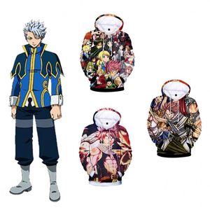 20 styles de nouveaux costumes de cosplay FAIRY TAIL pour femmes et hommes, sweat-shirts à capuche - Product Image 1