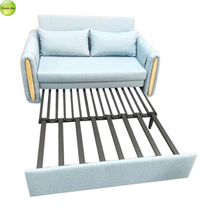 Wholesale Modern 2 Seat <strong>Sofa</strong> Convertible <strong>Sofa</strong> Come <strong>Bed</strong> for Living Room Furniture <strong>Pull</strong> <strong>Out</strong> <strong>Sofa</strong> <strong>Bed</strong> Linen Fabric Loveseat T073 - Product Image 6