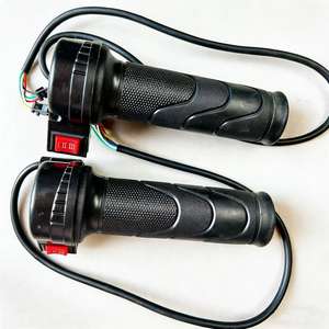 Poignée d'accélérateur étanche 123 vitesses pour vélo électrique, régulateur de vitesse, accessoires de poignée de direction pour tricycle électrique, vente en gros - Product Image 2