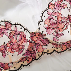 2024 Лидер продаж, сексуальное нижнее белье с сетчатой вышивкой и искушением, комплект из 2 предметов для женщин - Product Image 5