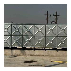 Réservoirs HDG en acier galvanisé Réservoir d'eau potable Réservoir de stock Piscine galvanisée - Product Image 3