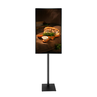 Écran vertical électronique LCD de 21,5 pouces pour affichage publicitaire dans les centres commerciaux, signalisation de guidage et d'accueil pour les magasins et les restaurants
