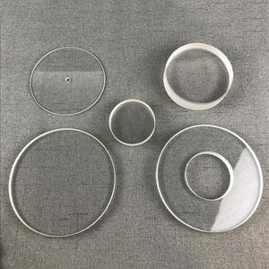 Verre trempé transparent à 92% de 3 mm, personnalisé en usine, avec revêtement pour sérigraphie, pour applications solaires industrielles - Product Image 6