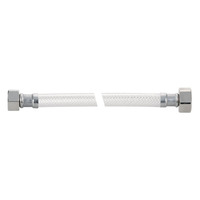 KLOE8223 Connecteur de Robinet Moderne 1/2''C x 1/2''FIP, Tuyau Flexible en PVC Renforcé avec Raccord Métallique, Certifié CUPC NSF pour Alimentation de Robinet
