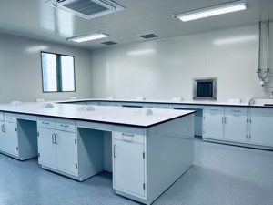 Muebles de Laboratorio de Biotecnología Química de Diseño Moderno, Banco de Trabajo con Encimera para Laboratorio de Química - Product Image 3