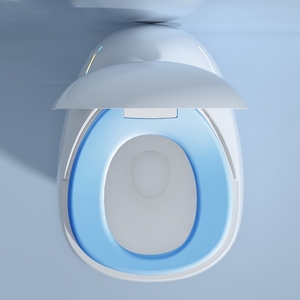 Modern yumurta klozetler tam fonksiyon tek parça su dolap otomatik yumurta şekilli WC tuvalet seramik yumurta şekilli duvar asılı tuvalet - Product Image 3