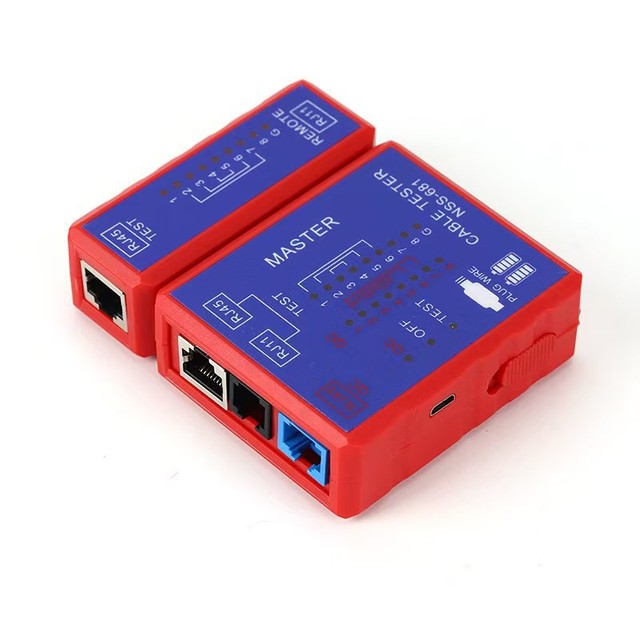 RJ45 RJ11 Network Cable Tester LAN Cable Tester Ethernet Wire Test Tool for Cat5 Cat6 Cat7 Telephone Line Detector