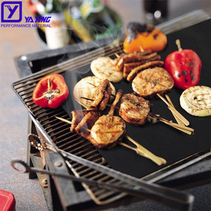 Chịu nhiệt độ cao PTFE sợi thủy tinh không dính BBQ nướng Thảm lò lót cho Bếp cảm ứng - Product Image 2