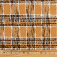 Nouveau design, tissu en flanelle vintage 100% coton, tissu en coton brossé à carreaux pour chemisier, chemise et pyjama