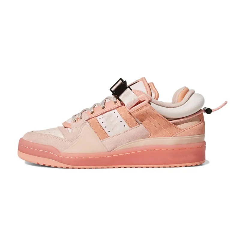 2022 classic top quality forum low men's and women's Bad Bunny Pink Easter Egg Back to School brown Black outdoor casual sneaker