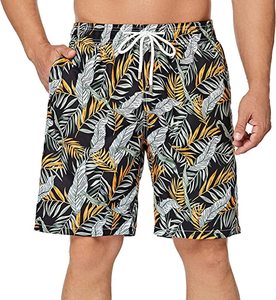 Bañador de surf ligero de secado rápido informal para hombre con diseño personalizado al por mayor estampado de poliéster 100% ecológico - Product Image 4