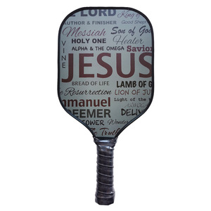 Paleta de Pickleball Personalizable de Fibra de Carbono de 14 mm de Grosor, Ligera, Impermeable, sin Bordes, Duradera, con Núcleo de Panal para Entretenimiento - Product Image 5