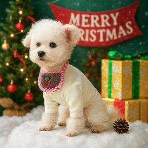Pet bibs, triangular bibs, small dog bibs, <b>neck</b> <b>warmers</b>, fashionable, romantic, cute accessories, Christmas bibs - Product Image 3