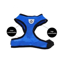 Harness Anjing Ramah Lingkungan Tanpa Tarikan Tanpa Pencekikan, Dapat Disesuaikan, Berbahan Jaring Udara Bernapas, Penutup Gesper, Logo Kustom Harga Pabrik, Bersertifikasi ISO9001