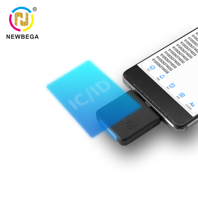 Smart Wireless Proximity Card Reader Square Android Phone NFC Wireless Reader for Contactless and Chip