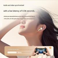 Écouteurs intra-auriculaires Bluetooth 5.4 avec contrôle tactile, son stéréo, étui de charge rechargeable pour un usage quotidien
