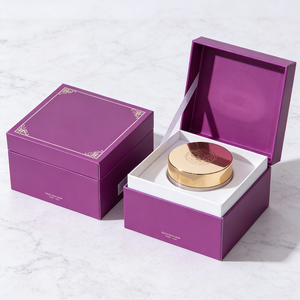 Cajas de Cartón Reciclado para Empaque de Cosméticos de Lujo con Logotipo Impreso Personalizado, para Suero para la Piel, Emulsión Corporal, Crema Facial y para Ojos - Product Image 1