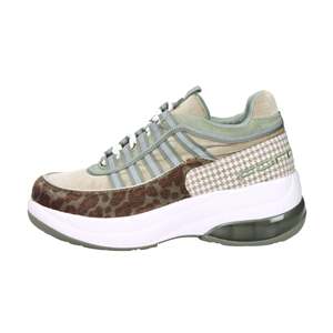 Sneakers da Donna Fornarina Up 90 Verdi con Suola Chunky e Plateau - Product Image 1