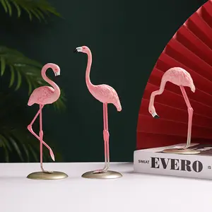 Simulatie Flamingo Ornament Moderne Kunst Huis Woonkamer Slaapkamer Tafelblad Decoratie Roze Ins Decoratief Geschenk