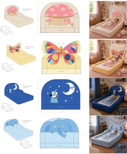 Nuovo Design: Mobili per Cameretta Bambini, <span class=keywords><strong>Letto</strong></span> Singolo <span class=keywords><strong>Montessori</strong></span> Morbido e Sicuro per Bambini, Materasso in Spugna e Cuscino Confortevoli - Product Image 6