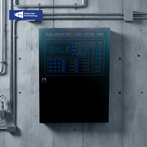 インテリジェントアドレス指定式シングルループ従来型火災警報制御盤 LCDディスプレイ DC 24V/AC 220V 消防システム用 - Product Image 1